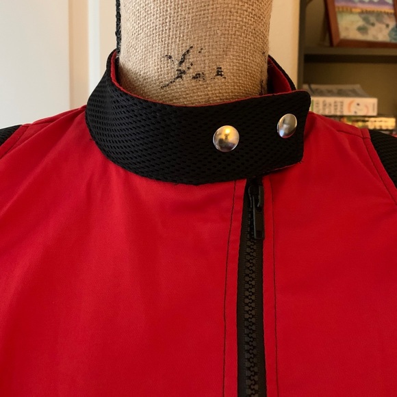 Lip Service vintage 90’s red moto jacket M - Picture 3 of 8